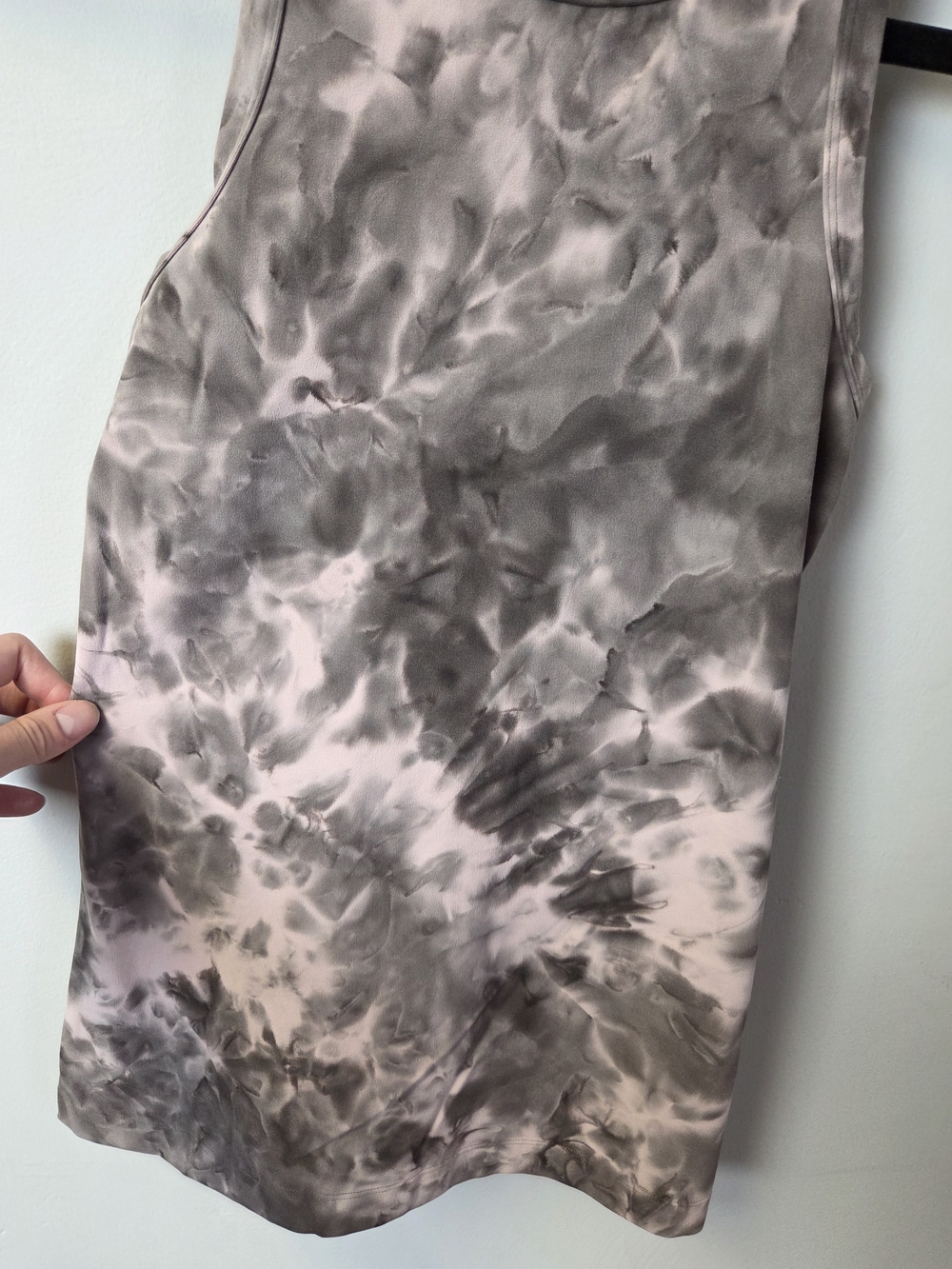 lululemon athletica Pink and Gray Tie-Dye Racerback Tank - Picture 5 of 8